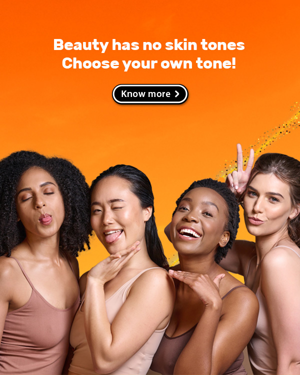 Group of beautiful women with diverse skin tones - skin care clinic in Hyderabad.