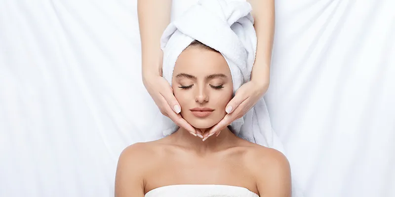 Advanced facial and other skin care treatments for brides for glowing, healthy skin.